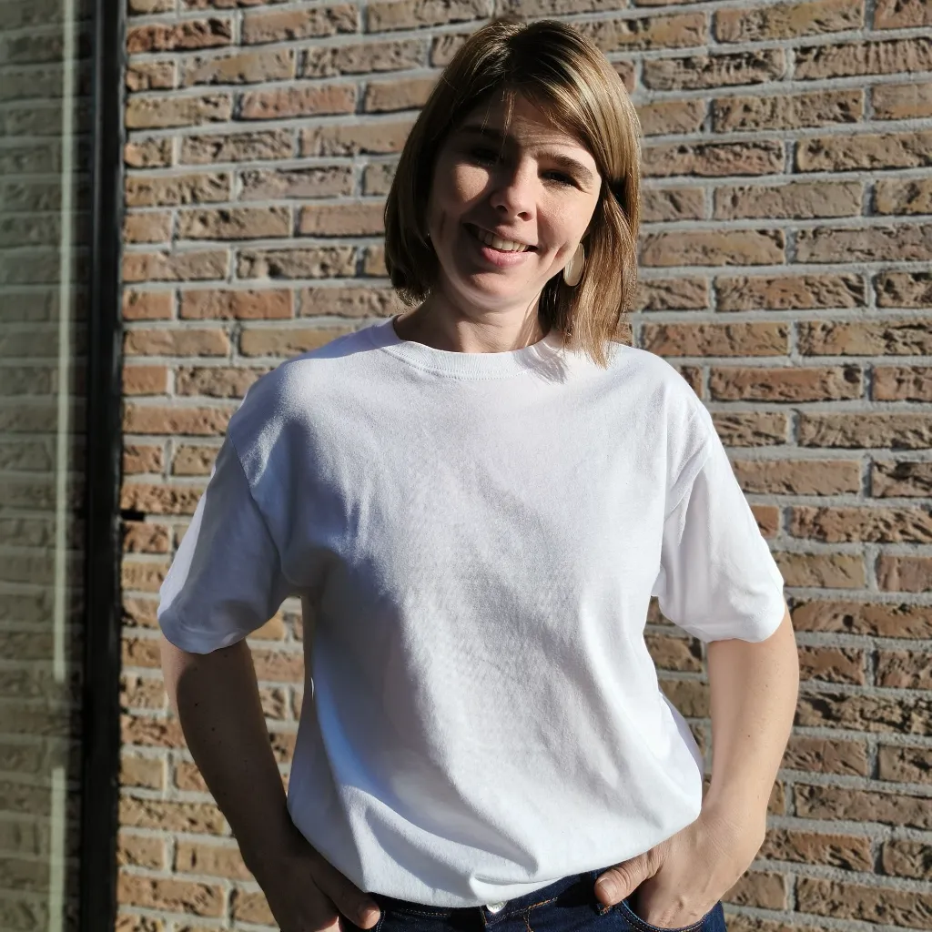 T-shirt wit volwassen.webp