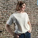 T-shirt beige volwassen vierkant.webp