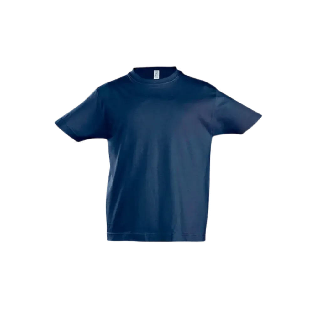 T-SHIRT KIND DONKER BLAUW