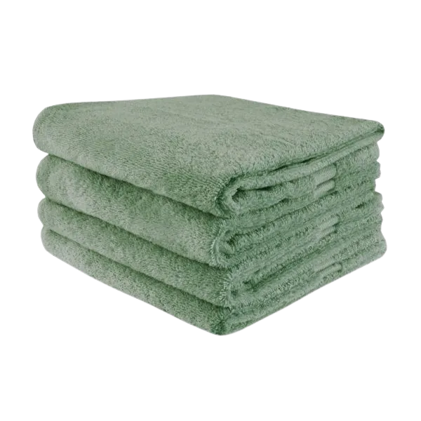 HANDDOEK - STONE GREEN (50x100)